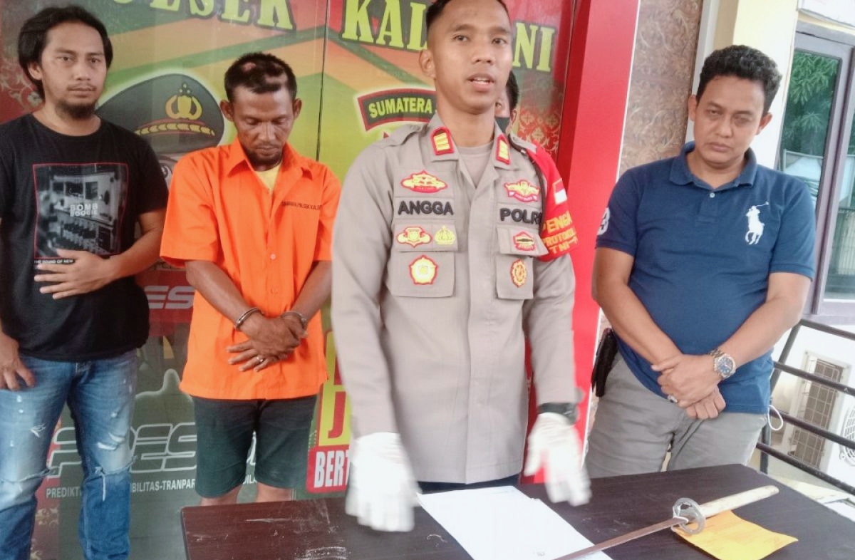 Darul ditangkap dikediamannya oleh anggota Buser Polsek Kalidoni Palembang di rumah orang tuanya, di daerah Plaju Palembang tanpa adanya perlawanan