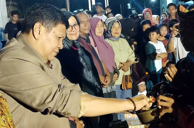 Ketua DPD LPM Kota Padang Irwan Basir Datuk Rajo Alam, SH.MM menghadiri puncak peringatan hari ulang tahun (HUT) Kemerdekaan Republik Indonesia ke-77