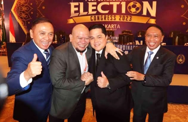 Erick Thohir Resmi Jabat Ketua Umum PSSI Periode 2023-2027