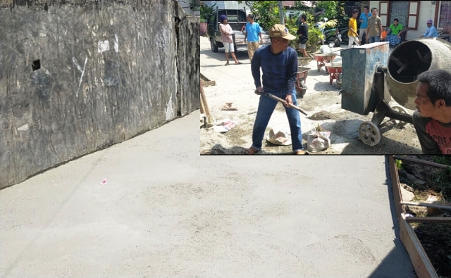 Warga di wilayah RW.04 Kelurahan Rawang, Kecamatan Padang Selatan mengucapkan terimakasih atas bantuannya Pak Deswandi Bajadi yang telah membangun jalan.
