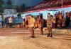 Malam harinya upacara api unggun dipimpin oleh Ketua Komite MTs 5 Negeri Padang Irwan Basir, SH, MM Datuk Rajo Alam. Bertempat di lapangan MTs 5 Negeri Padang, Kelurahan Kuranji, Kecamatan Kuranji, Kota Padang, pada Sabtu (30/09/2023) Malam.
