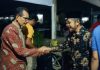 Bendahara PBSI Sumbar Erianto memenuhi undangan dalam rangka silaturahmi dengan warga Sungai Sapih, Kecamatan Kuranji, Kota Padang, pada Sabtu (30/09/2023) Malam.