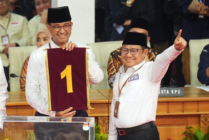 Hasil survei Lembaga Survei Indonesia (LSI) Denny JA menyebut elektabilitas calon presiden (capres) dan calon wakil presiden (cawapres) nomor urut satu Anies Baswedan-Muhaimin Iskandar (AMIN) meningkat sejak September-November 2023. Hasil survei Lembaga Survei Indonesia (LSI) Denny JA menyebut elektabilitas calon presiden (capres) dan calon wakil presiden (cawapres) nomor urut satu Anies Baswedan-Muhaimin Iskandar (AMIN) meningkat sejak September-November 2023.