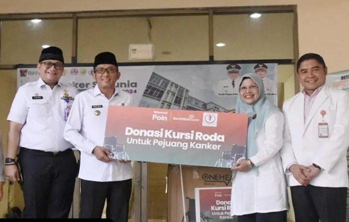 Memperingati Hari Kanker Sedunia, Pemerintah Kota Padang mengadakan screening dalam memerangi kanker di Pustu Komplek Balai Kota Padang, Aie Pacah, pada hari Rabu (7/2/2024).