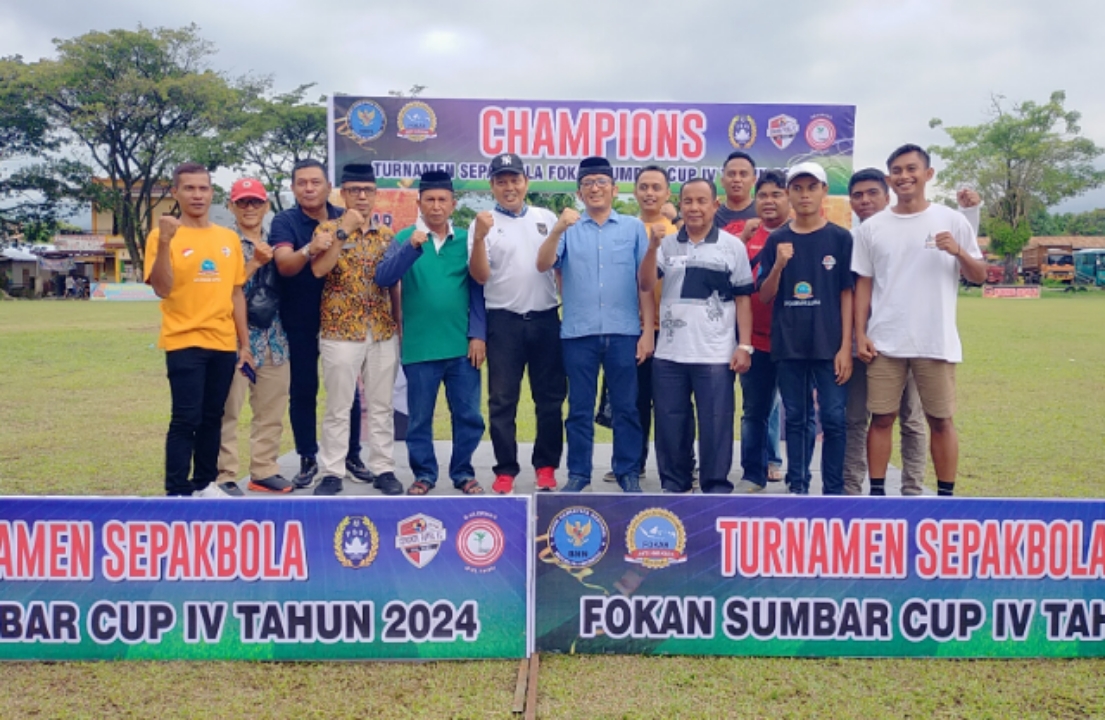 Askot PSSI Kota Padang FC telah memenangkan FOKAN Sumbar Cup IV tahun 2024 setelah mengalahkan KBPKL Padang FC dengan skor 2-0. Turnamen yang berlangsung selama tiga bulan di Lapangan Sepakbola Cangkeh, Kota Padang, ditutup oleh Hendri Septa Datuak Alam Batuah, Wali Kota Padang periode 2021-2024.