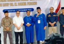 Dua calon kuat dalam Pemilihan Kepala Daerah (Pilkada) Kota Padang, Hendri Septa dan Hidayat, mengikuti tahapan Medical Check-Up (MCU) alias tes kesehatan yang menjadi salah satu syarat penting dalam pencalonan.