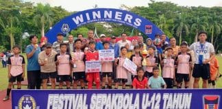 Kesebelasan SSB Balai Baru A berhasil meraih juara pertama dalam final Festival Sepakbola U-12 Asosiasi Kota (Askot) PSSI Kota Padang 2024, yang berlangsung di Lapangan Imam Bonjol, Kota Padang, pada hari Minggu (29/12/2024).