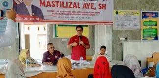 Pada reses masa sidang II tahun 2025, Wakil Ketua Dewan Perwakilan Rakyat Daerah (DPRD) Kota Padang, Mastilizal Aye, SH dengan daerah pemilihan (Dapil) VI Kecamatan Padang Barat, Kecamatan Padang Utara dan Kecamatan Nanggalo, pada hari Selasa (7/1/2024) Pagi.