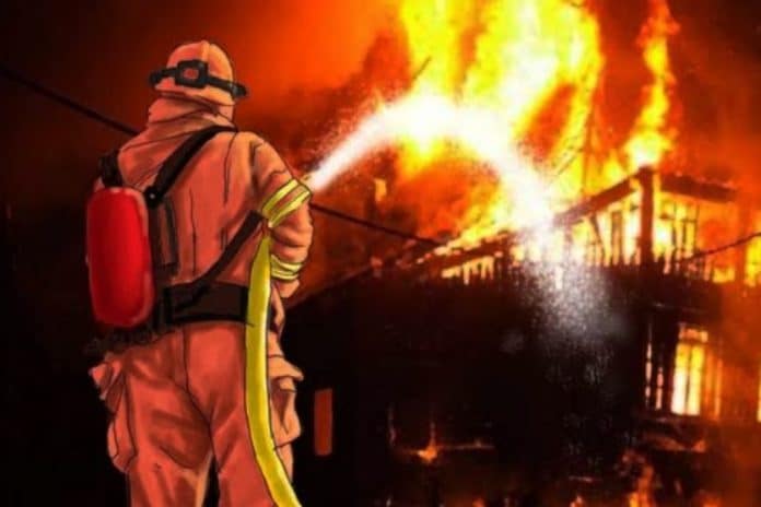 Kebakaran melanda Kantor Pajak. (Foto: Ilustrasi kebakaran) Kebakaran melanda Kantor Pajak. (Foto: Ilustrasi kebakaran)