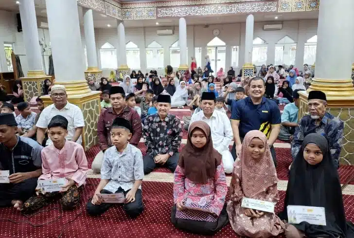 Buka puasa bersama digelar pada Kamis, 26 Februari 2026, bertempat di Masjid Annur Sungai Sapih, Kota Padang.