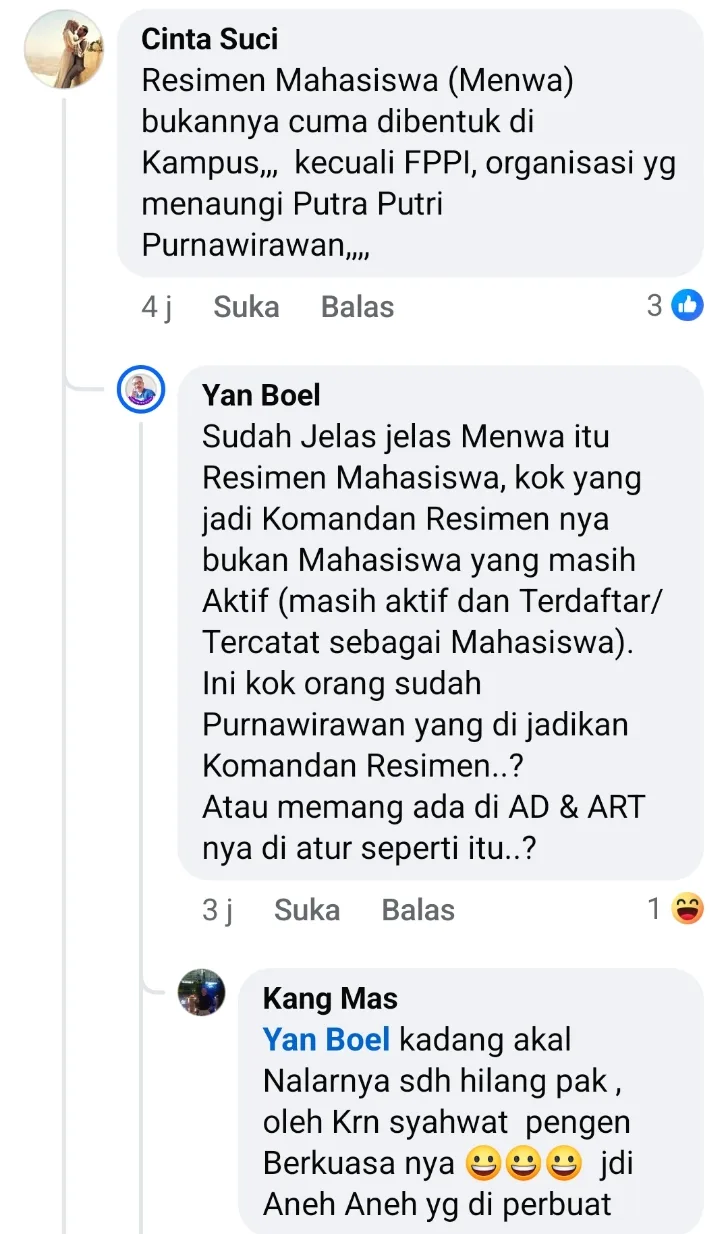 Pelantikan Komandan Menwa Pagaruyuang dan Pengangkatan Anggota Kehormatan, Pantas atau Seremonial Semata? 3 Radar Berita Indonesia