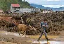 BMKG Warning! Aceh Siaga Bencana hingga 20 April 2026 BMKG sebelumnya memprakirakan wilayah Aceh berpotensi mengalami hujan dengan intensitas sedang hingga lebat, yang dapat disertai angin kencang dan petir dalam beberapa hari ke depan. (Anatar, Foto: Arnas Padda)