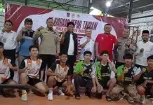 Kejuaraan Sepak Takraw Piala Wali Kota Padang 2026 Resmi Dibuka, Ajang Seleksi Atlet Porprov Sumbar Kejuaraan Sepak Takraw Piala Wali Kota Padang Tahun 2026 resmi dibuka oleh Wakil Ketua DPRD Kota Padang, Jupri, di Lapangan BB Futsal Balai Baru, Kecamatan Kuranji, Kota Padang, Jumat (15/5/2026) sore. Kejuaraan tersebut dijadwalkan berlangsung selama tiga hari hingga Minggu (17/5/2026).