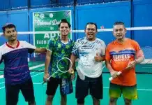 Anak Nagari Cup I Kota Padang: Erianto-Afdal Taklukkan Khalil Chaniago-Gunawan dengan Kemenangan 2-0 Salah satu pertandingan yang paling menyita perhatian penonton pada Turnamen Bulutangkis Anak Nagari Cup I Tingkat Kota Padang adalah laga ganda putra yang mempertemukan pasangan Erianto-Afdal melawan pasangan Khalil Chaniago-Gunawan.