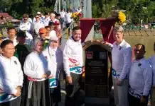 Fadly Amran dan Ingo Meyer Resmikan Jembatan Hildesheim, Perkuat Sister City Padang-Jerman Peresmian jembatan tersebut dilakukan langsung oleh Wali Kota Padang Fadly Amran bersama Wali Kota Hildesheim, Jerman, Dr. Ingo Meyer. Prosesi peresmian ditandai dengan pengguntingan pita, penandatanganan prasasti, serta pembukaan selubung papan nama jembatan oleh kedua kepala daerah.