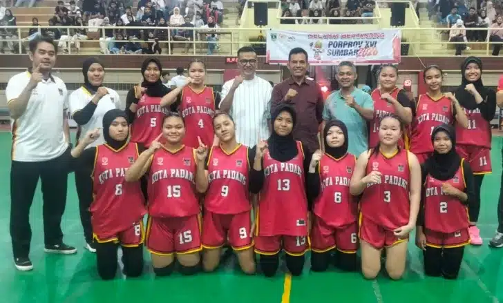 Padang Sapu Bersih Emas Basket Porprov XVI Sumbar 2026 3 Radar Berita Indonesia