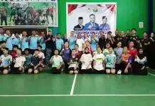 Rusdi Resmi Buka Wali Kota Padang Cup 2026, 116 Atlet Adu Prestasi Turnamen Bulutangkis Wali Kota Padang Cup Tingkat Sumatera Barat Tahun 2026 resmi dibuka oleh Anggota DPRD Kota Padang, H. Rusdi, ST, MT, di Hall Badminton Raudah Jaya, Jumat (23/10/2026). Kejuaraan yang berlangsung hingga Minggu (25/10/2026) ini diikuti 116 peserta dari delapan kabupaten dan kota berdasarkan data registrasi panitia.