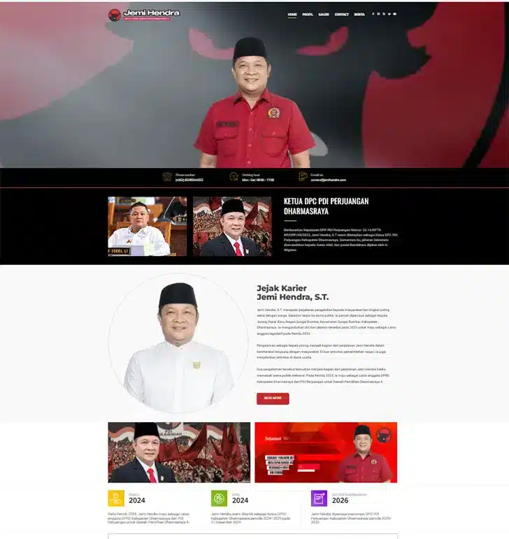 Website Profil Tokoh 1 Tokoh