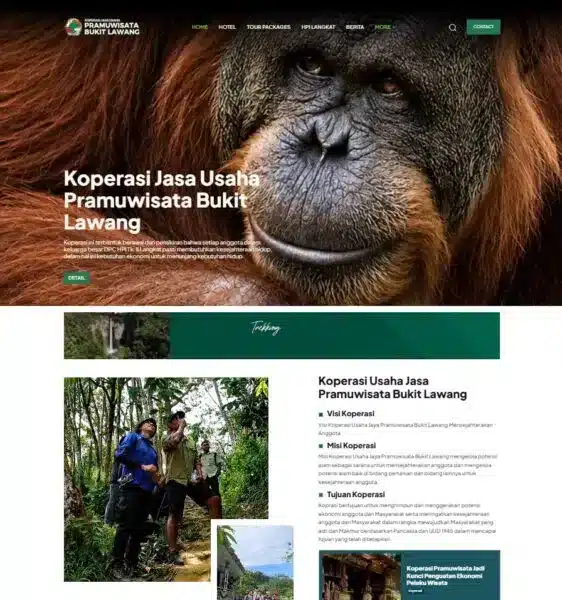 Website Organisasi Pramuwisata 1 Pramuwisata