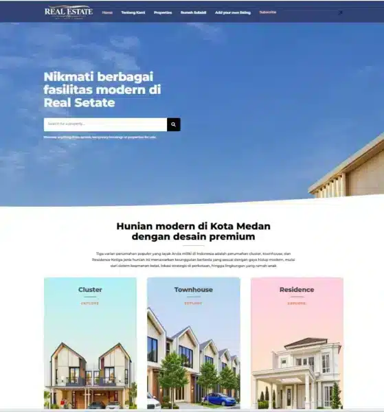 Website Properti 1 Properti